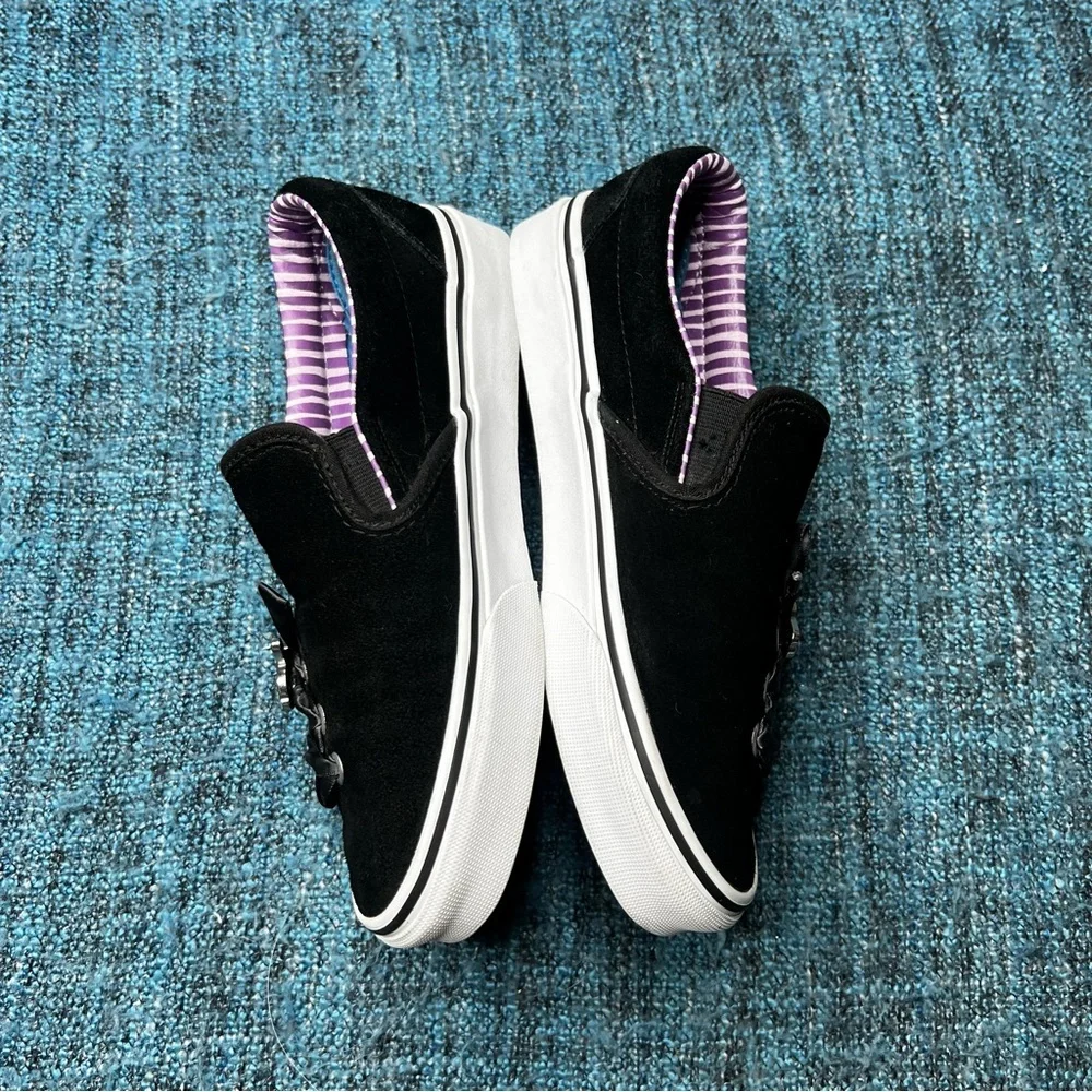 RARE Vans x Disney Nightmare Before Christmas Slip On Sneakers Haunted Toys 7